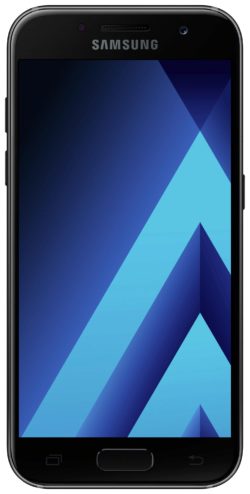 Sim Free Samsung A3 2017 Mobile Phone - Black.
